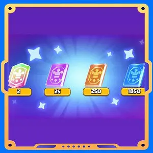 1850 Обычных + 250 Редких + 25 Эпических + 2 Легендарная - Увеличение коллекции 💙🧡💜