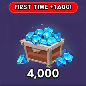 4000 кристаллов 💎