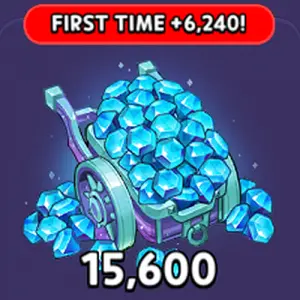 15600 кристаллов 💎