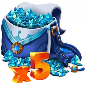 40.400 гемов (8080x5) 💎💲