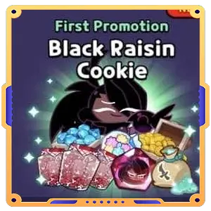 Black Raisin Cookie