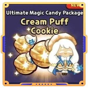 Cream Puff Cookie (Ultimate Magic Candy)
