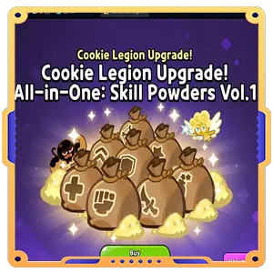 Cookie Legion Upgrade: All-in-One Skill Powders Vol.1