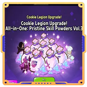 Cookie Legion Upgrade: All-in-One Pristine Skill Powders Vol.3