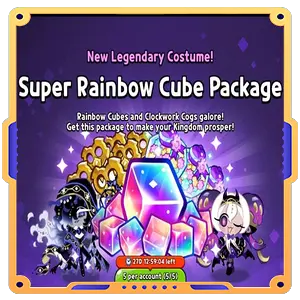 Super Rainbow Cube Package