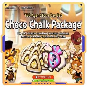 Choco Chalk Package (TBD Agent for a Day Set)