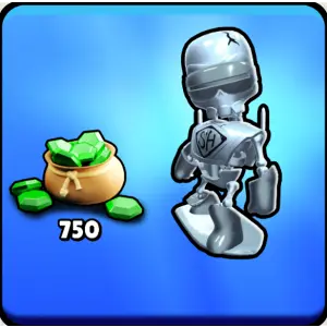 Silver Skeleton + 750 Gems