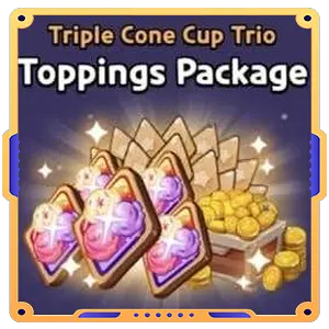 Toppings Package (Triple Cone Cup Trio)
