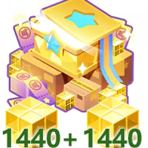 2880 Gcubes-Ежемесячный набор