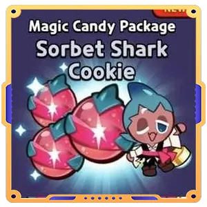 Sorbet Shark Cookie (Magic Candy Package)