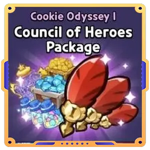 Cookie Odyssey I Council of Heroes Package