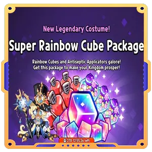 Super Rainbow Cube Package (New Legendary Costume)