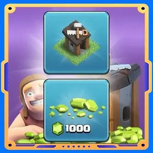 Набор строителя 1000 гемов [3 строителя на аккаунте] 👷🏼‍♂️