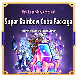 Super Rainbow Cube Package [New Legendary Costume!