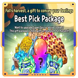 Best Pick Package Fall's harvest, a gift to convey