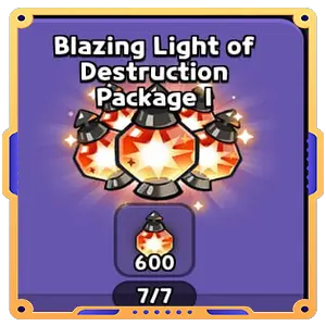 Blazing Light of Destruction Package I
