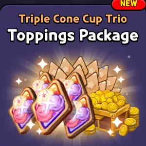 Toppings Package [Triple Cone Cup Trio]