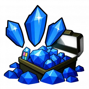 1300 кристаллов 💎