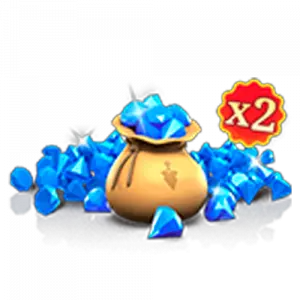 150 + 150 алмазов (при наличии X2) 💰