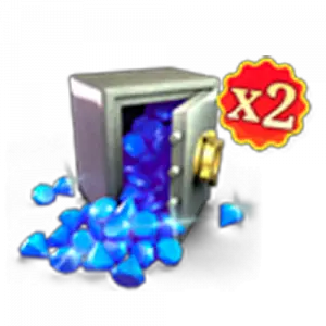 250 + 250 алмазов (при наличии X2) 💰