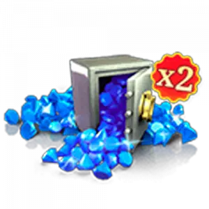 500 + 500 алмазов (при наличии X2) 💰