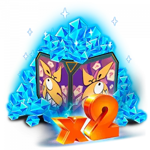 13.200 кристаллов (6600х2) 💎