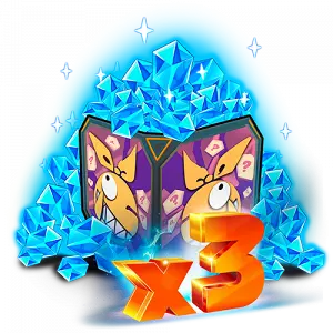 19.800 кристаллов (6600х3) 💎