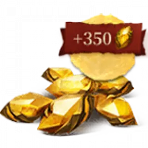 350 + 18 кристаллов дракона ♦️
