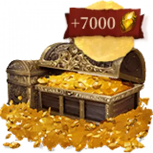 7000 + 350 кристаллов дракона ♦️