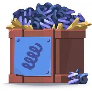 Ящик со спиралями (350+100) 📦