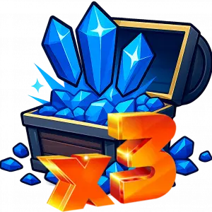 21.900 Кристаллов (7300х3) 💎