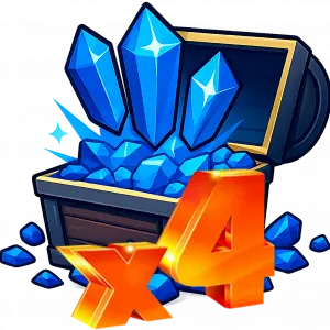 29.200 Кристаллов (7300х4) 💎