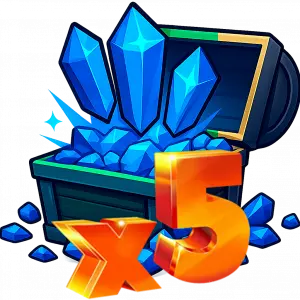 36.500 Кристаллов (7300х5) 💎