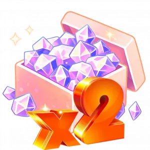 12.000 гемов (6000×2) 💎