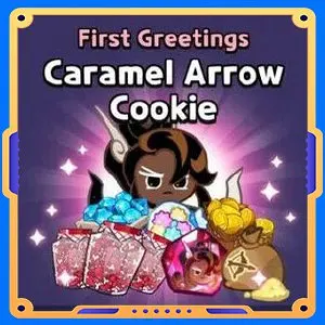 Caramel Arrow Cookie [First Greeting]