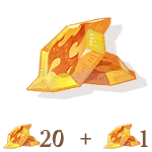 20 + 1 кристаллов дракона 🔸