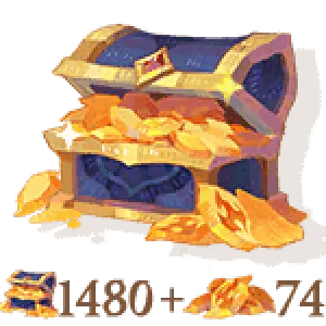 1480 + 74 кристаллов дракона 🔸