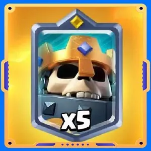 Король скелетов x5 - Рынок карт чемпионов🏆