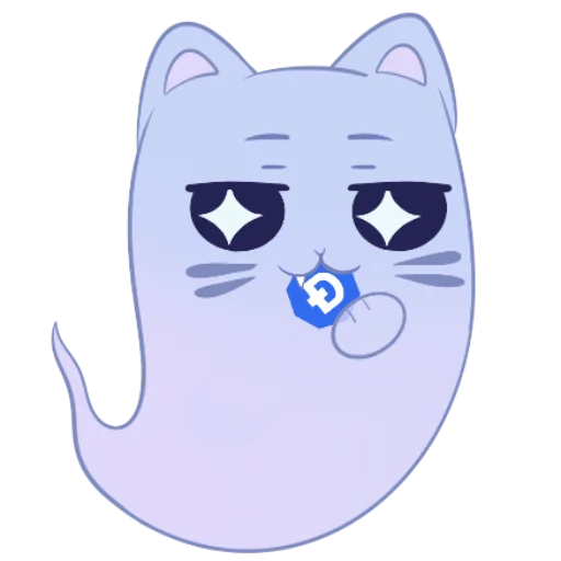Стикер котик Donatov.net в поддержке