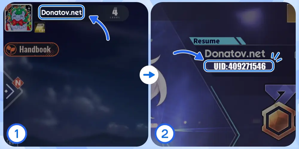 Инструкция по нахождению своего ID в Azur Lane для покупки доната